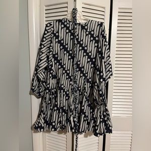 Rhode Ella dress in Navy